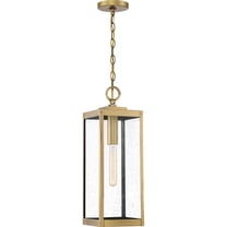 Quoizel Westover 1-Light Antique Brass Mini Pendant