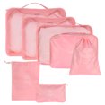thumbnail image 2 of 6Pcs Foldable Travel Packing Cubes, Waterproof Storage Organizer Bags Set with Buckle and Mesh Design, 2 of 5