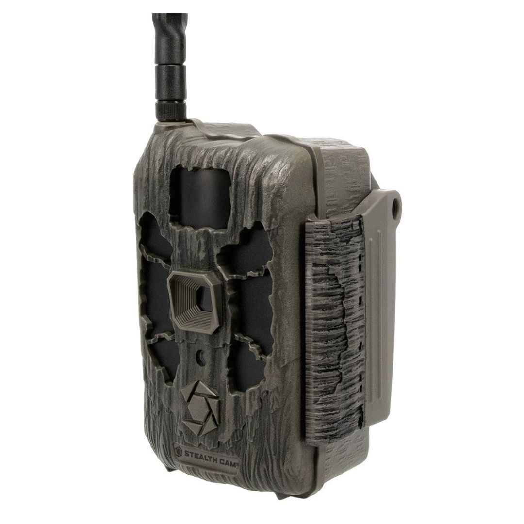 Stealth Cam Deceptor Max 40MP Cellular Trail Camera, 1440p HD Video, 36 No-Glo IR LEDs, 0.4s Trigger, Dual Network (STC-DCPTRX)