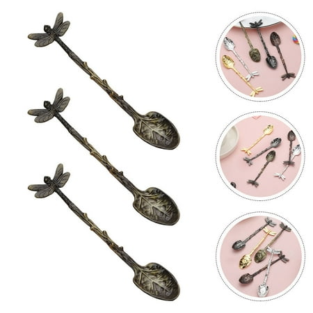 Hytrove 3Pcs Zinc Alloy For Home Use And Hotel Use In Retro Forest Style With Long Handle
