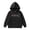 Black, variant on Hiijoy Toddler Girls Casual Active Hoodie Letter Print Pullover Hooded Sweatshirt, Black