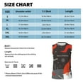 thumbnail image 4 of Kdxio Christmas Gnomes In Red Hats for Men's Muscle T-shirt,Sleeveless for Workout Running Athletic Gym Lounge Casual, 4 of 5