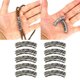 thumbnail image 3 of 10x cuentas de tubo de Metal para el cabello, cuentas para , joyería para do de cabello, decoración para el cabello K-4 Yuyangstore Cuentas de trenzas para el cabello, 3 of 8