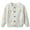 White, variant on Gibobby Girls Sweaters Kids Open Front Button Up Knit Cardigans with Pockets,Blue,5-6 Years