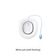 thumbnail image 3 of Ounissouiy Bañeras profesionales de bidé plegables, bañera de masaje para sentarse, bañera de descarga portátil, lavabo para el cuidado de las mujeres, Juegos de accesorios de baño Blanco Gris Ounissouiy HA068035-02, 3 of 6