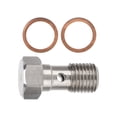 thumbnail image 1 of Banjo Bolt, Resistencia a la Corrosión de 25 mm de Largo 7/16inx20 Adaptador de Banjo Fray Fracho Con Lavadoras de 2 piezas para Automóvil, 1 of 7