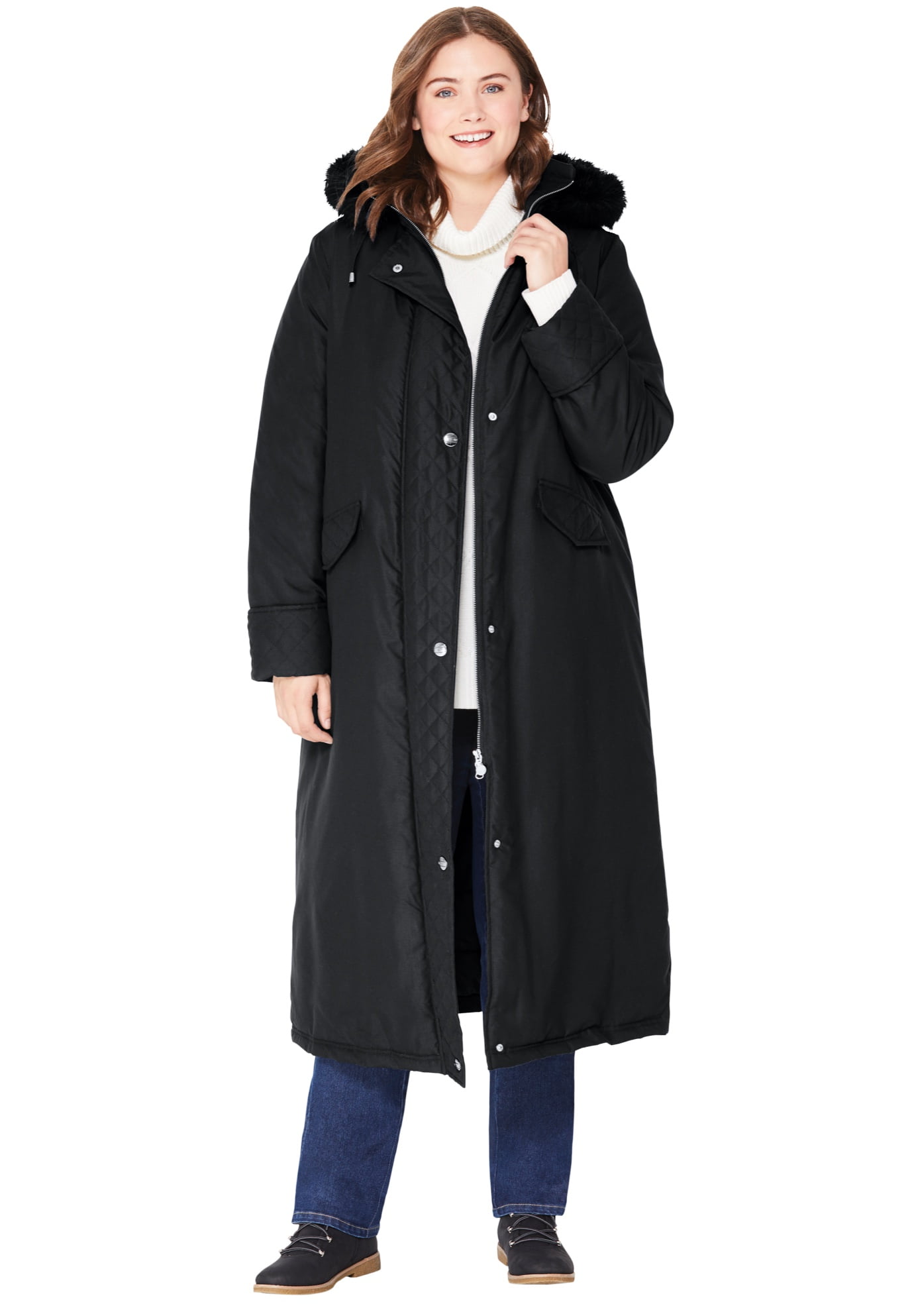 walmart plus size ladies coats