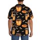 thumbnail image 3 of Fotbe Bee and Honey Camisa Estampada de Manga Corta para Hombre, Casual de Verano, Estilo Playero, Sin Arrugas-Large, 3 of 5