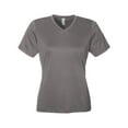 thumbnail image 4 of Team 365 TT15W Women's Zone Performance Mesh T-Shirt-Sport Graphite-XL, 4 of 6