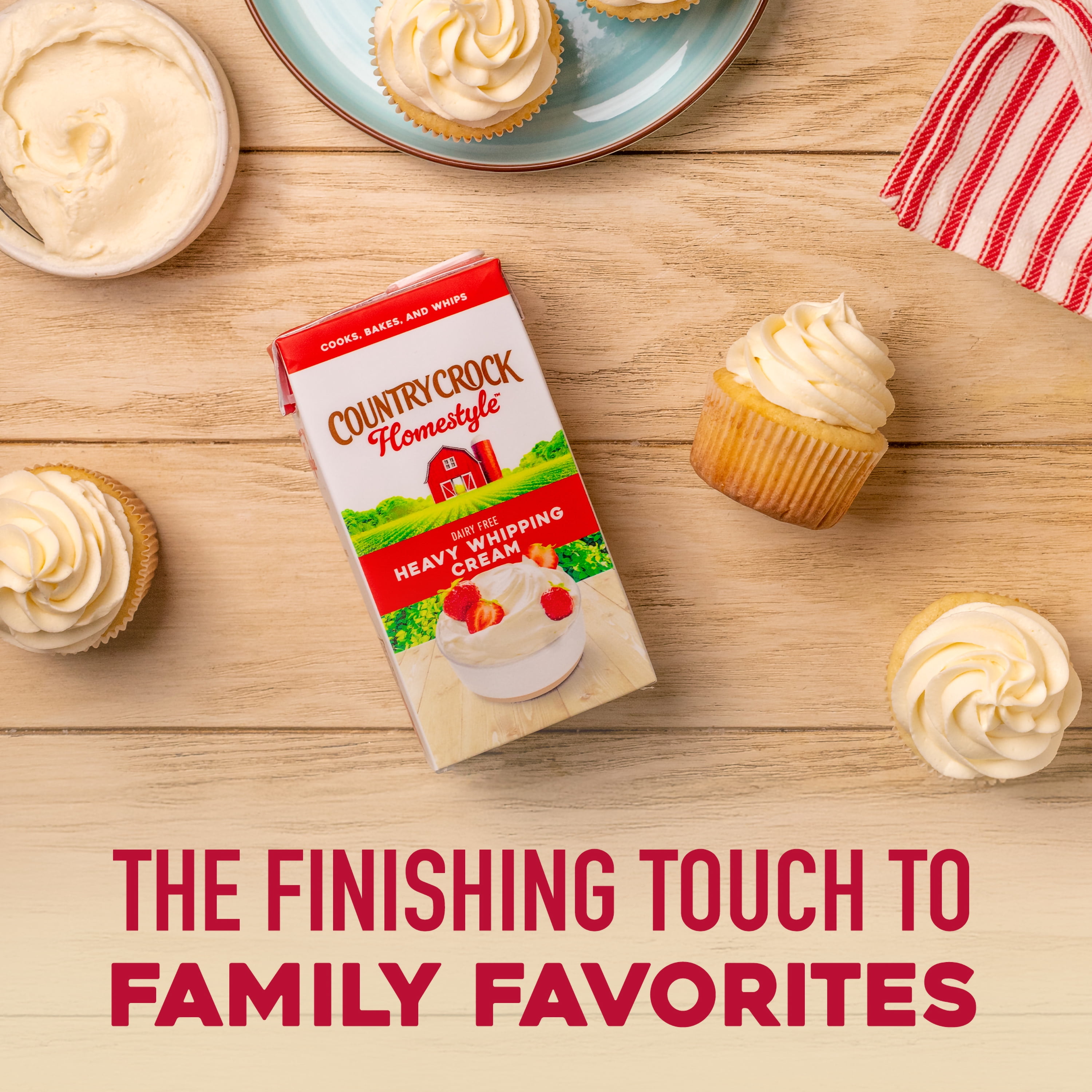 Country Crock Homestyle™ Dairy Free Heavy Whipping Cream (Refrigerated)
