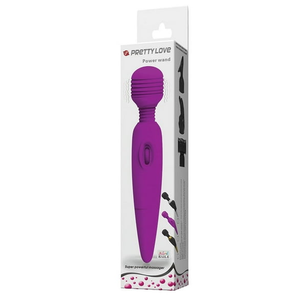 Pretty Love Power Wand Perosnal Massage Wand, Purple