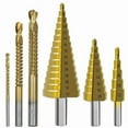 thumbnail image 2 of PONPRNGY Step Drill Groove Saw Drill Set, 2 of 8