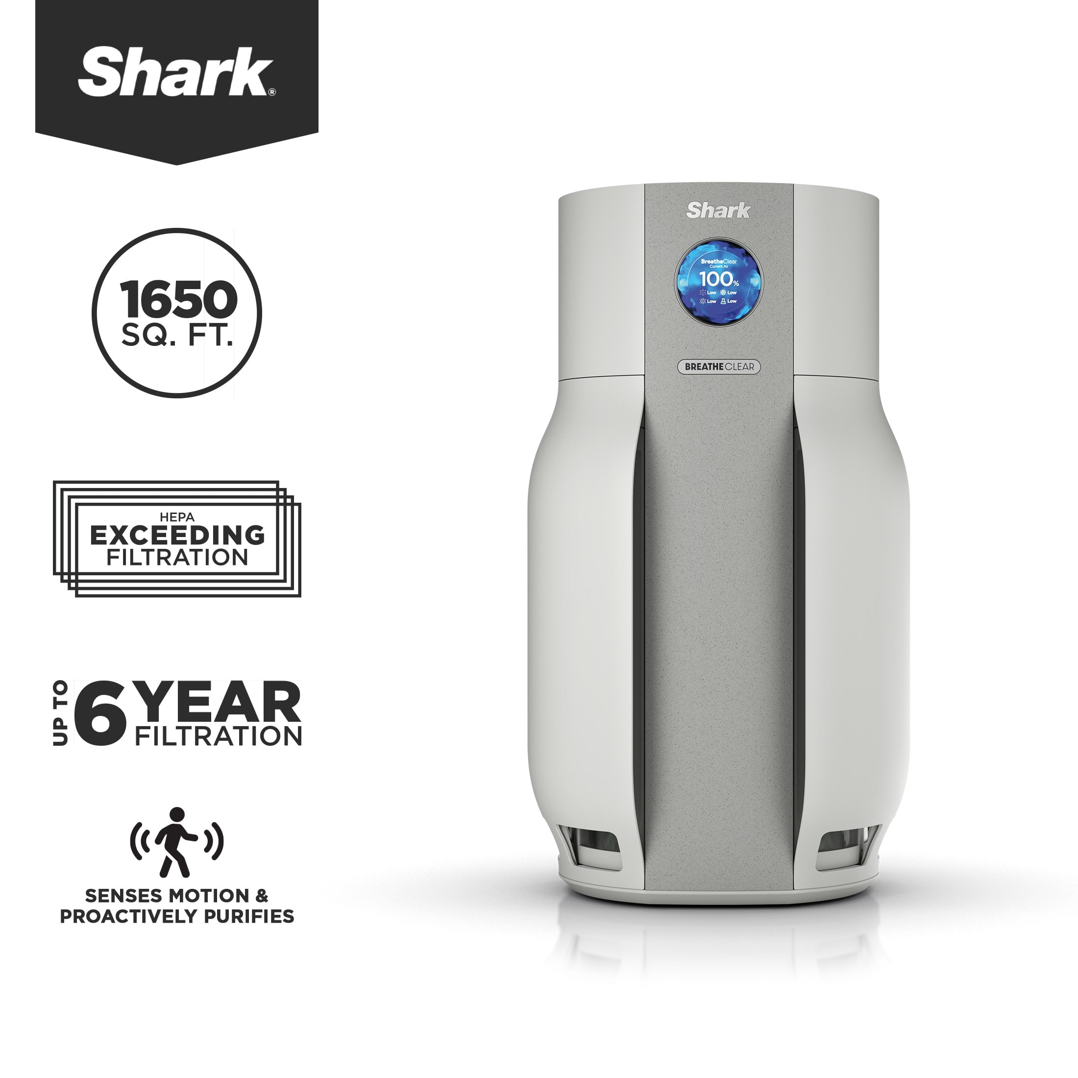 Dyson, Air Purifier, HushJet™ compact, White Silver - Walmart.com