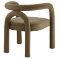 thumbnail image 6 of Side Dining Chair, Brown, Velvet, Bar Pub Cafe Bistro Dining Kitchen Hospitality Restaurant, Modern Contemporary, HB37610, 6 of 9