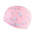 thumbnail image 1 of Child Boys Girls Printed Swimming Caps Beach Clothes Size One Size, 1 of 3