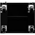 thumbnail image 5 of Mobile Computer Cabinet, Black, 27"W x 24"D x 49-1/4"H, 5 of 7