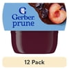 (12 pack) Gerber 1st Foods Baby Food, Prune, 2 oz Tubs (2 Pack)