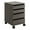Farm Oak, variant on Holly 4-Drawer Mobile Storage Cart in Engineered Wood Farm Oak Finish