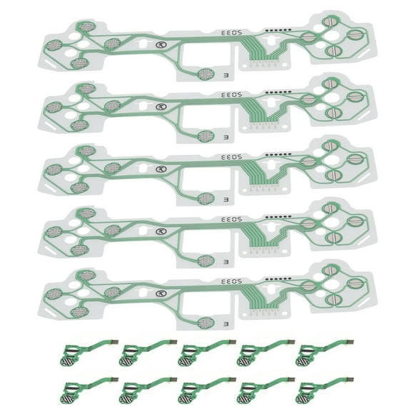 Juego de 5 cables planos flexibles FPC Bling Bling repuesto de Cable flexible para PS5