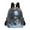 Forest Wolf Moon, variant on JIALIOU Mini Backpack Purse for Women Quilted Casual Daypack Small Travel Shoulder Bag, Forest Wolf Moon