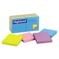thumbnail image 2 of Self-Stick Notes, 3 X 3, Assorted Bright, 100-Sheet, 12/pack | Bundle of 5 Packs, 2 of 2