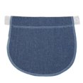 thumbnail image 2 of Embarazo Elástico Ajustable Pantalones Botón Extender (Profundo) Azul, 2 of 5
