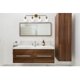 thumbnail image 4 of Hanson 4 lights bath sconce in brass with clear shade, 4 of 5