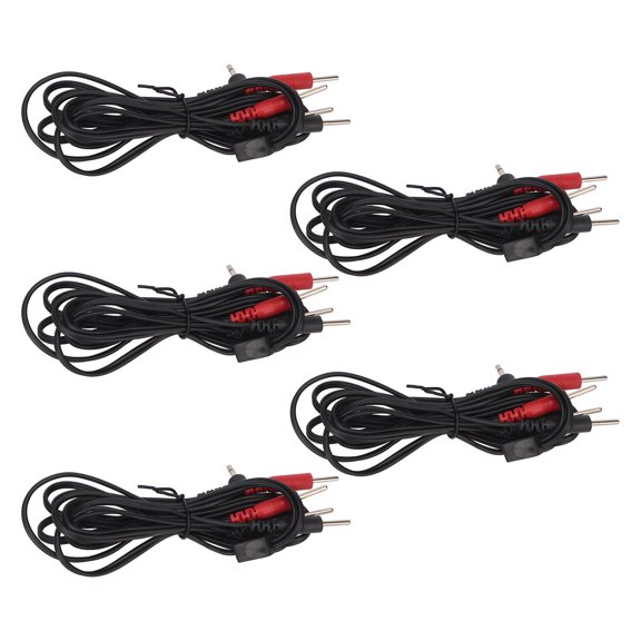 Cable de electrodo promueve la circulación sanguínea Cable de electrodo portátil 4 en 1 Enchufe de ángulo recto de 25 mm para equipos de tratamiento ANGGREK Otros