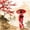 Japanese 13, variant on Manfei Watercolor Geisha Twin Bedding Sets for Home, Fuji Sakura Bedding Comforter Set for Office, Red Brown Green, Black Reversible7 Pieces