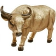 thumbnail image 1 of Regalo creativo Estatua de búfalo Toro Hucha Moneda de dinero Centavo Coleccionable Caja de ahorro Escultura de vaca, 1 of 5