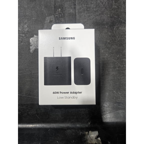 Samsung 60W USB Type-C Super Fast Power Adapter (EP-T6010N) Black