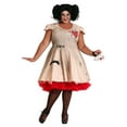 thumbnail image 1 of Womens Plus Size Voodoo Doll Costume, 1 of 2