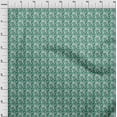 thumbnail image 4 of oneOone Polyester Lycra Sea Green Fabric Geometric Diy Clothing Quilting Fabric Print Fabric By Yard 56 Inch Wide, 4 of 4