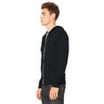 thumbnail image 3 of Bella + Canvas Unisex Triblend Full-Zip Lightweight Hoodie, 3 of 3