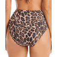 thumbnail image 3 of Bar III Womens Animal Print High Waist Swim Bottom Separates, 3 of 3