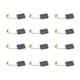 thumbnail image 1 of Cepillos de carbón para motor eléctrico, 20 piezas Amoladora angular de carbón para motor Cepillo de carbón Reemplazo de cepillo de carbón Estética elegante Jadeshay A, 1 of 8