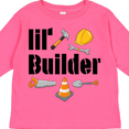thumbnail image 4 of Inktastic Lil Builder Future Construction Worker Boys or Girls Long Sleeve Toddler T-Shirt, 4 of 5