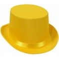 thumbnail image 2 of Yellow Satin Sleek Top Hat, OSFM (1/Pkg), 2 of 2