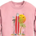 thumbnail image 2 of Nightmare Before Christmas - Ghost Dog Beach Surfer - Toddler And Youth Long Sleeve Graphic T-Shirt, 2 of 4