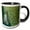 Black/White, variant on 3drose, Wa, Whidbey Island, Deception Pass. Kayakers - Us48 Tdr0667 - Trish Drury, 15oz Two-tone Red Mug