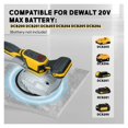 thumbnail image 2 of Cordless Tile Vibration Leveling Machine For Battery 8 Adjustable Speed & Suction Cup & Digital Display ,Easy to Use, 2 of 6