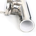 thumbnail image 5 of Exquisite 2Pcs Fishing Rod Holder, Stainless Tournament Style Clamp on Rod Holder, Rail Mount Fishing Pole Holder for Rails 1-1/4" to 2" Silver - Designed for unforgettable banquet accessories, 5 of 5