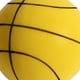 thumbnail image 2 of Pelota Baloncesto Silenciosa 21cm Que Rebota Entrenamiento Juguete para Interior () Amarillo, 2 of 6