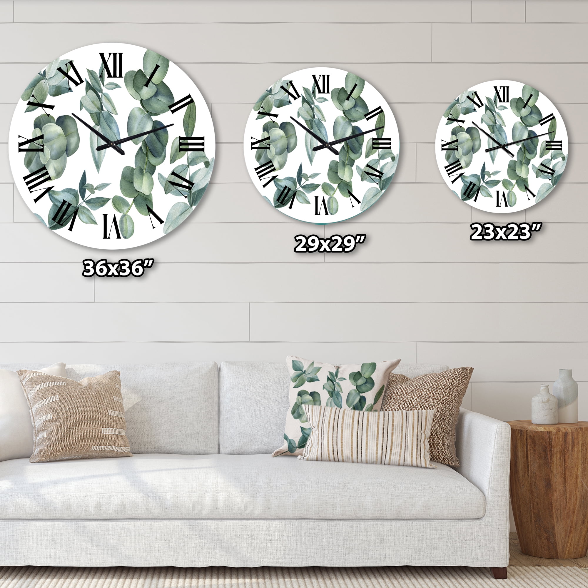 Designart 1 in Traditional Wall Clock