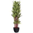 thumbnail image 1 of Arbre en Soie de Bambou de 4 Po avec Planteur, 1 of 2