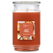 Mainstays Apple Fritters Scented Single-Wick Glass Jar Candle, 20 oz
