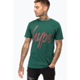 thumbnail image 1 of Hype - Camiseta Escritura para Hombre (Bosque, Burdeos), 1 of 3