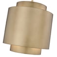 thumbnail image 4 of Z-Lite 739P12 Harlech 13" Wide Pendant - Bronze / Rubbed Brass, 4 of 7