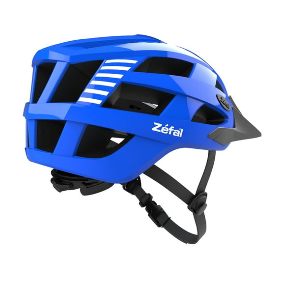 Zefal Axis Mountain Bike Adult Blue Helmet (Ages 14 , Unisex, Visor)