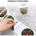 thumbnail image 3 of 3" Splatter Targets, 1 Roll 100/200Pcs Target Stickers for Shooting Range, Self Adhesive Paper Targets for Shooting Range, Reactive Paper Target for Archery Bow Shooting Practice, 3 of 7